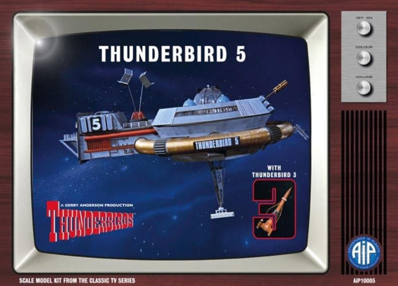 AiP THUNDERBIRD 5 W/ THUNDERBIRD 3 Scale Model Kit