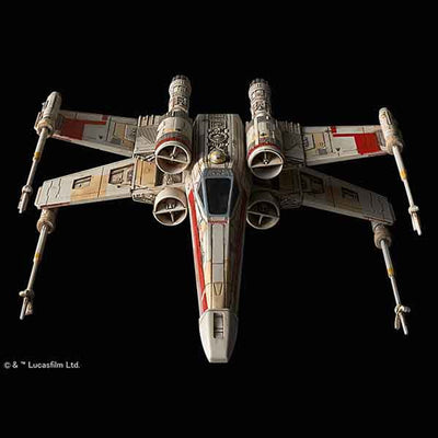 Detailed X-Wing Starfighter 1/144 Model from Star Wars