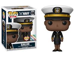 Pop Military Navy Female Sailor Figure (African American)