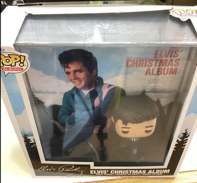 Pop Albums Elvis Christmas Album Vinyl Figure *Box Damage*