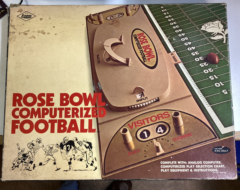 E. S. Lowe Rose Bowl Computerized Football 1970 Almost Complete