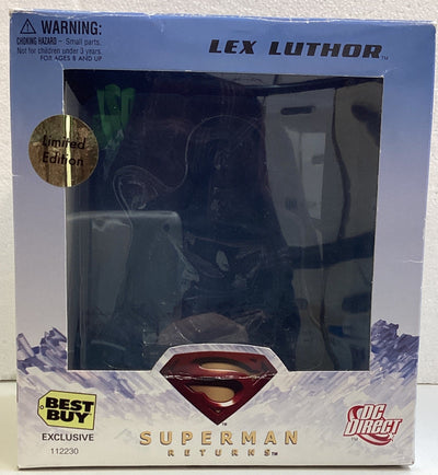 Superman Returns Lex Luthor Bust LE Best Buy Exclusive