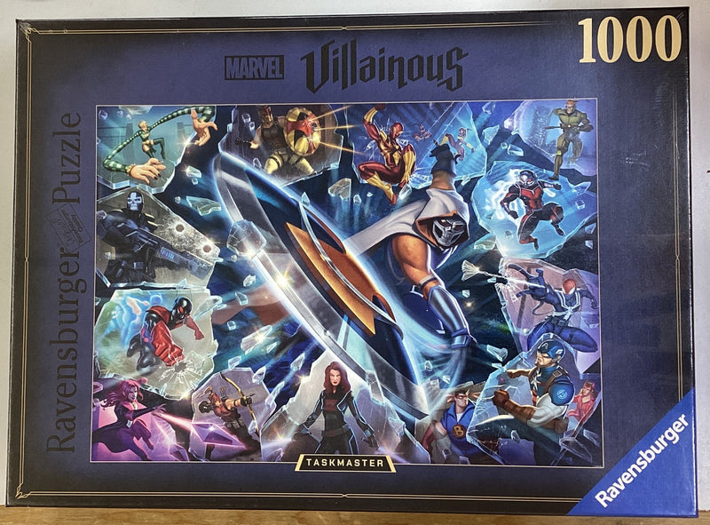 Marvel Villainous: Taskmaster 1000 Piece Jigsaw Puzzle