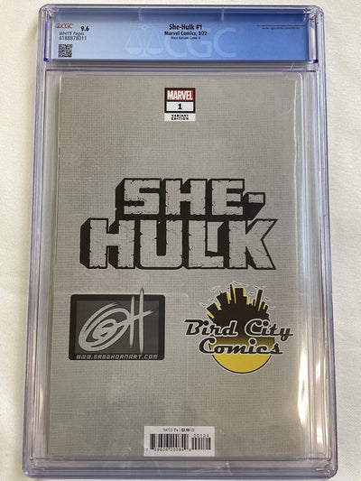 She-Hulk #1 (2022) CGC 9.6 - Greg Horn Exclusive Variant