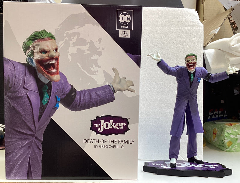 Joker Purple Craze By Greg Capullo Resin Statue 1369/3500