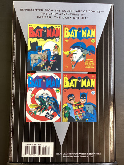 DC Archives The Dark Knight Vol. 2 Batman #5-8 HC - 1995 1st Print