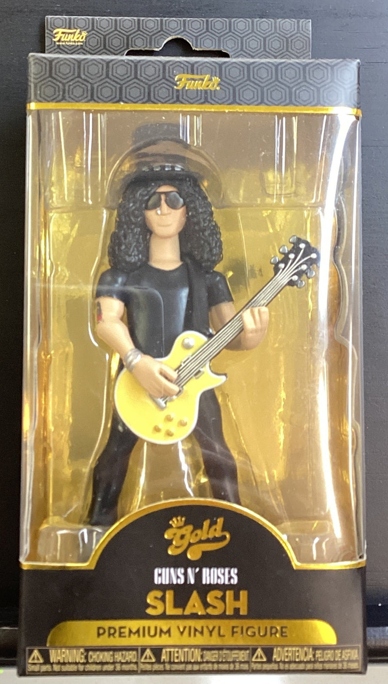 Funko Gold Guns N Roses Slash 5in Vinyl Figure