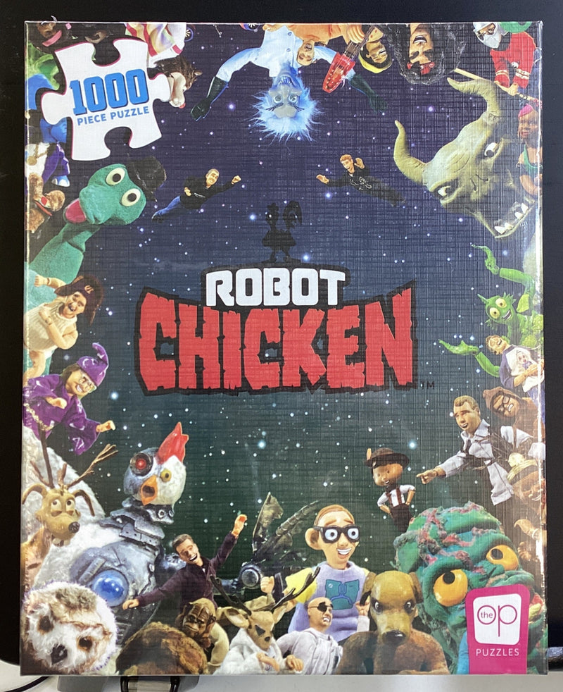 USAOPOLY Robot Chicken It Was Only a Dream 1000 Piece Jigsaw Puzzle