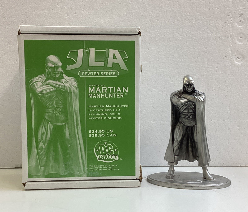 JLA Pewter Series Martian Manhunter DC Direct