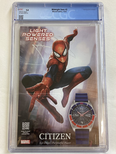 Midnight Suns #2 (2022) CGC 9.8 - Origin of Agatha Harkness