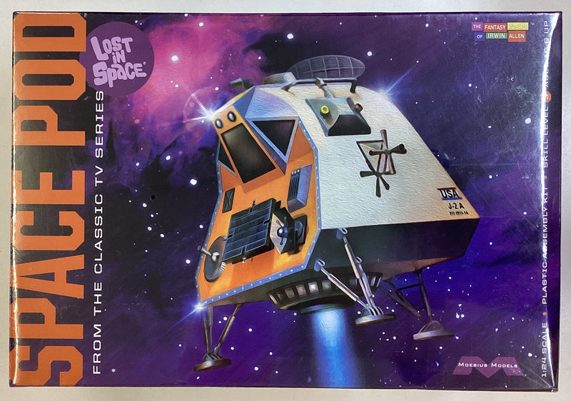 Moebius 1:24 Model Kit SPACE POD Lost in Space