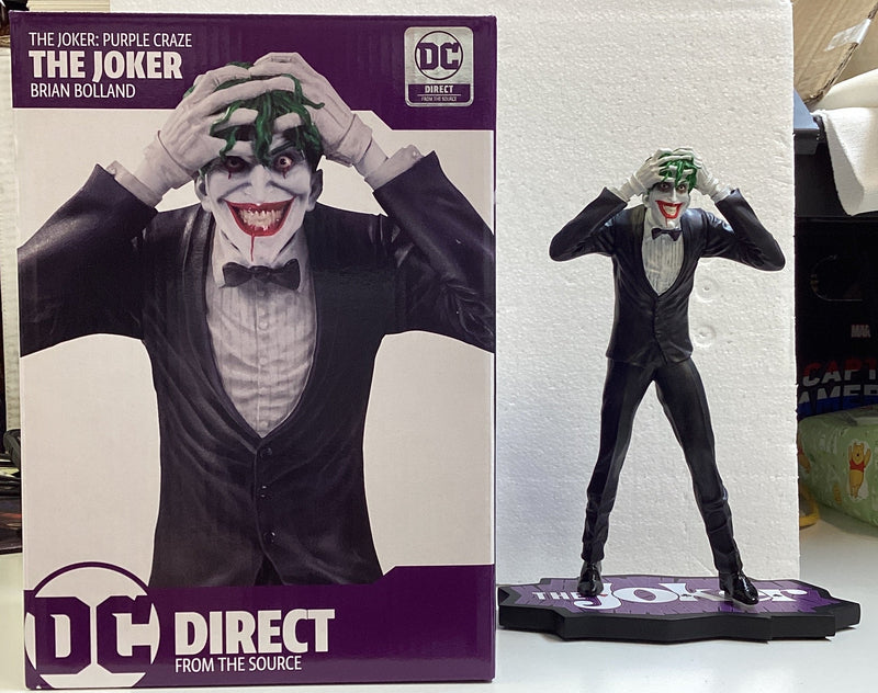 Joker Purple Craze By Brian Bolland Resin Statue 570/6000