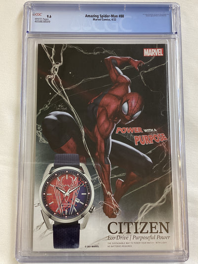 Amazing Spider-Man #88 (2022) CGC 9.6 - Arthur Adams Cover - First appearance of Queen Goblin, Ashley Kafka