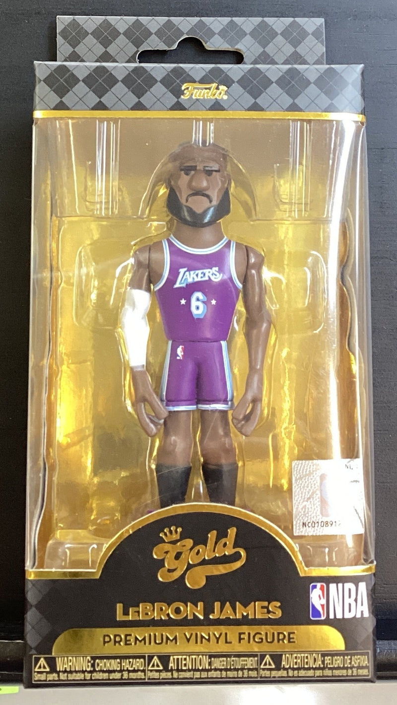 Funko Gold 5 LeBron James NBA Los Angeles Lakers 59386 – Excalibur Comics,  Cards and Games