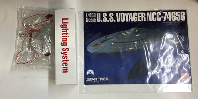 BANDAI 1/850 Star Trek USS U.S.S Voyager NCC-74656 Model kit from Japan