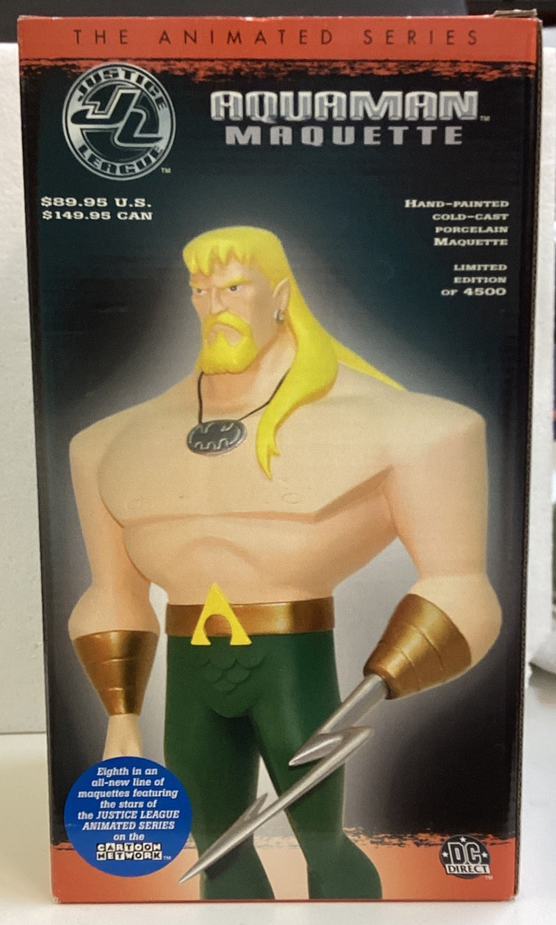 DC Direct Justice League Animated Aquaman Maquette 634/4500