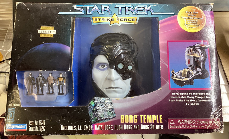 Playmates Star Trek The Next Generation Strike Force Playset Borg Temple