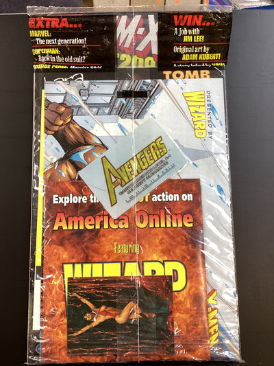 Wizard: The Guide to Comics #76 - Captain America cover SEALED