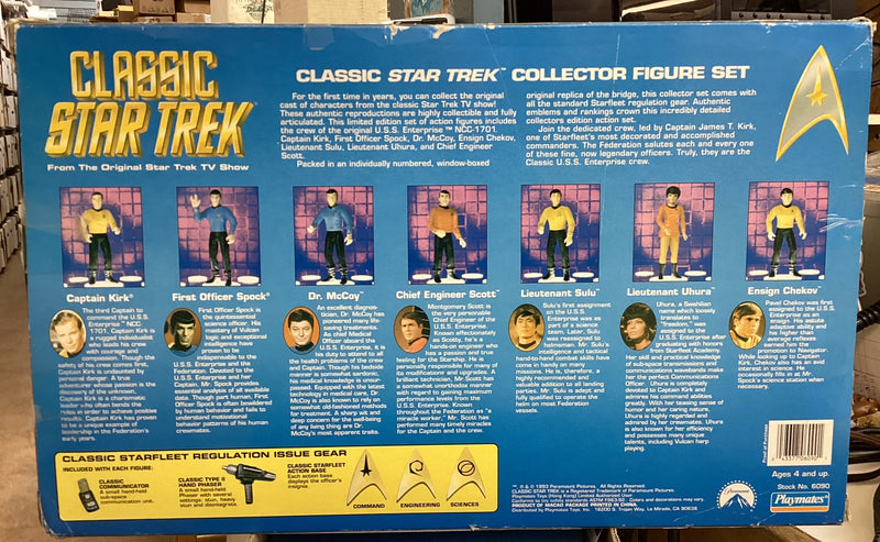 Playmates Classic Star Trek TOS Collector Figure Set