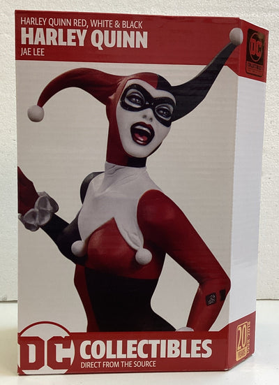 Harley Quinn Red White & Black Statue By By Jae Lee 922/5000