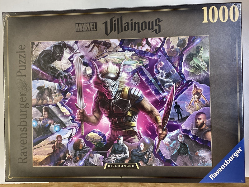 Marvel Villainous: Killmonger 1000 Piece Jigsaw Puzzle