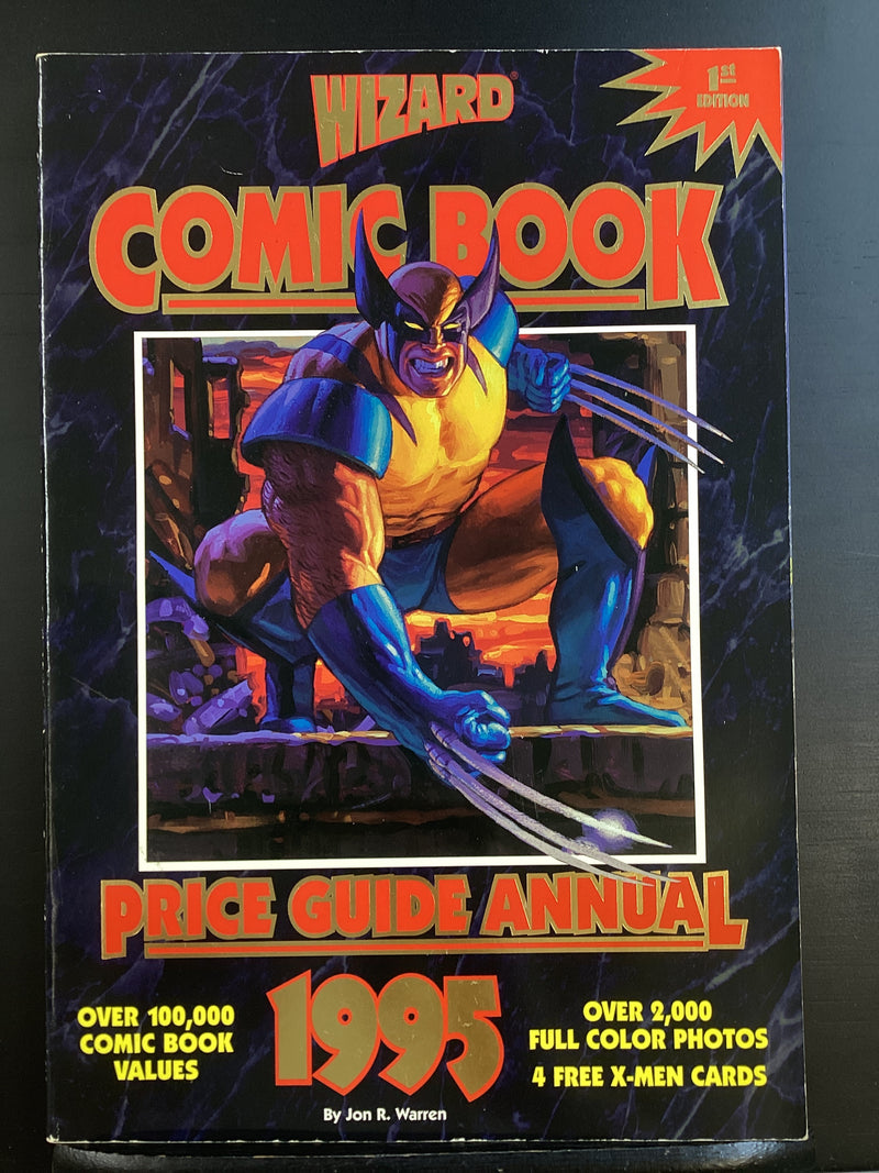 Wizard: Comic Book Price Guide Annual 1995 - First Edition (damaged)