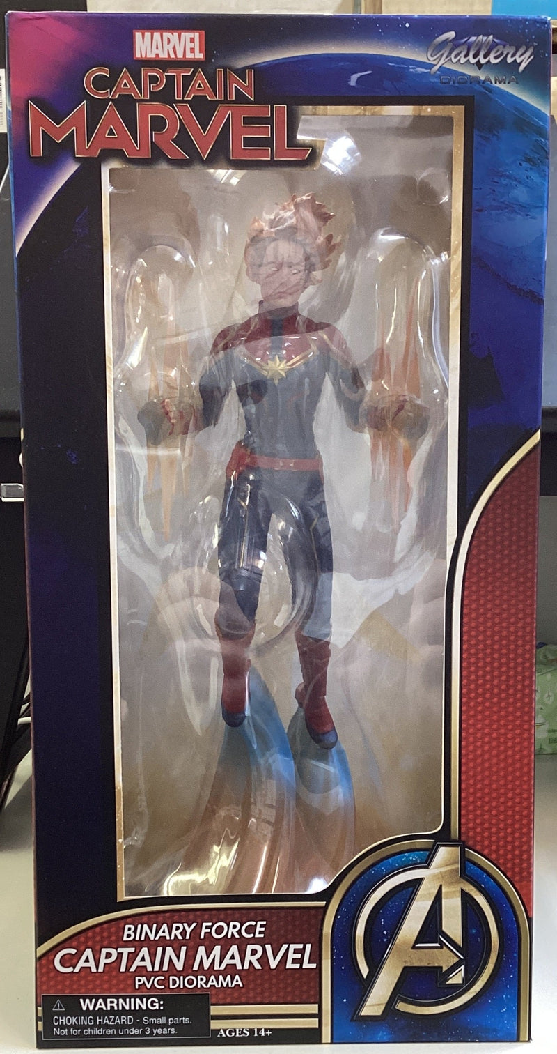 Diamond Gallery Captain Marvel Movie Binary Power PVC Statue