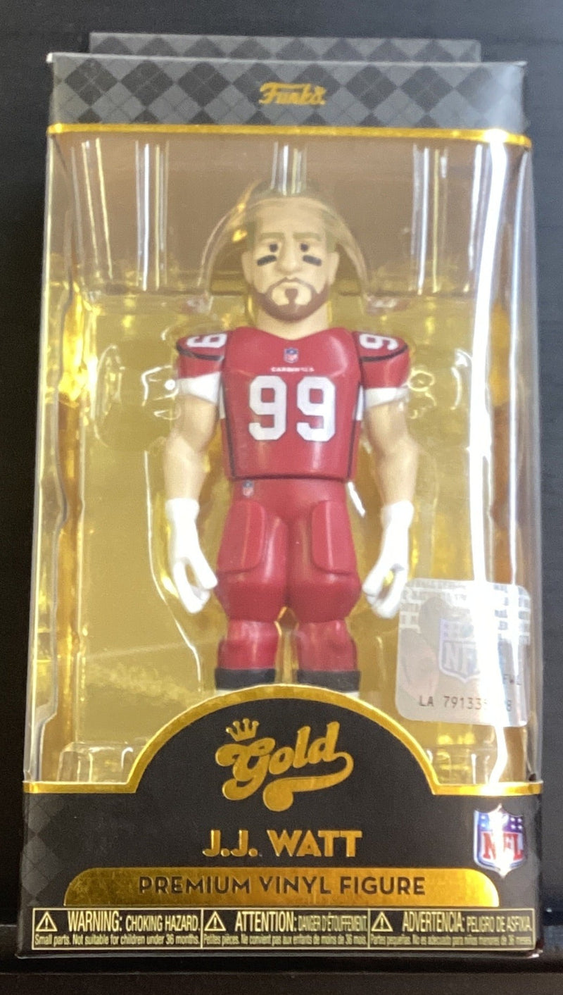 Funko Gold NFL Arizona Cardinals 5" J.J. Watt Vinyl Figure