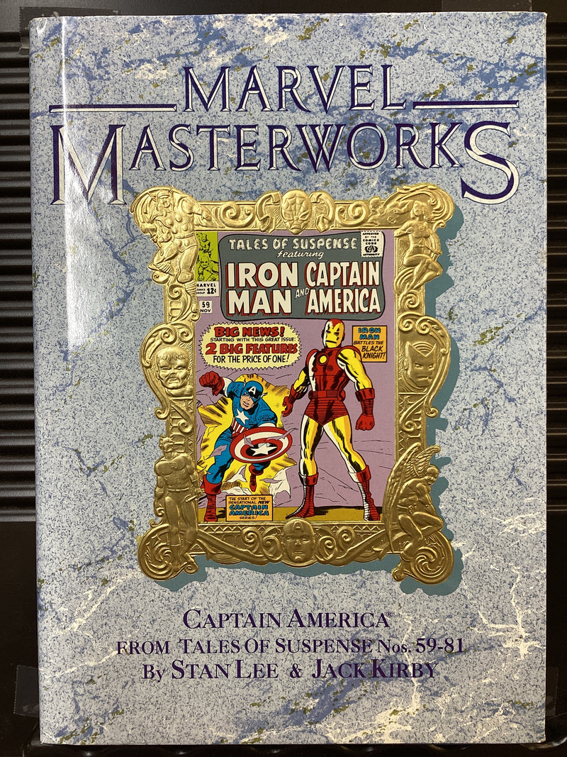 Marvel Masterworks Volume 14 Captain America Hardcover Direct Market Variant