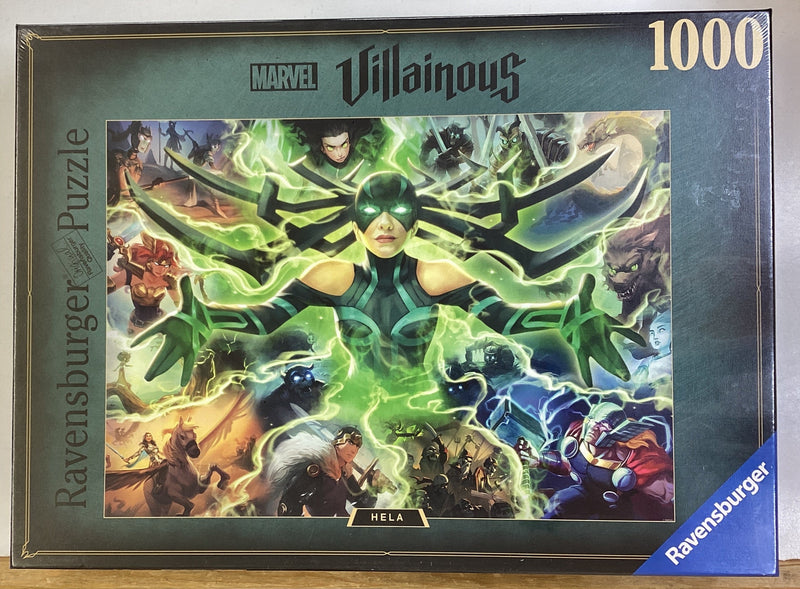 Marvel Villainous: Hela 1000 Piece Jigsaw Puzzle