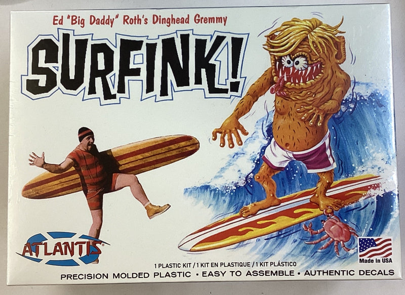 Atlantis ED BIG DADDY ROTH Dinghead Gremmy SURFINK Plastic Model Kit