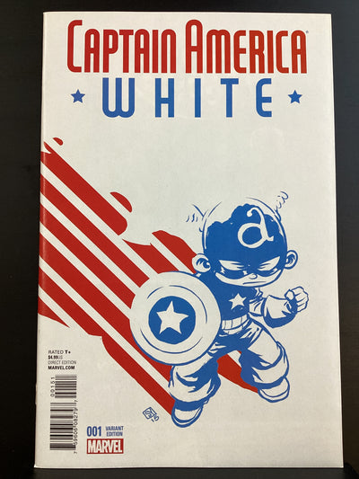 Captain America White #1 Skottie Young Variant (VF)