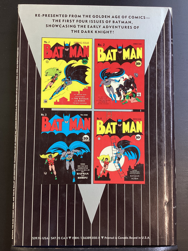 DC Archives The Dark Knight Vol. 1 Batman 