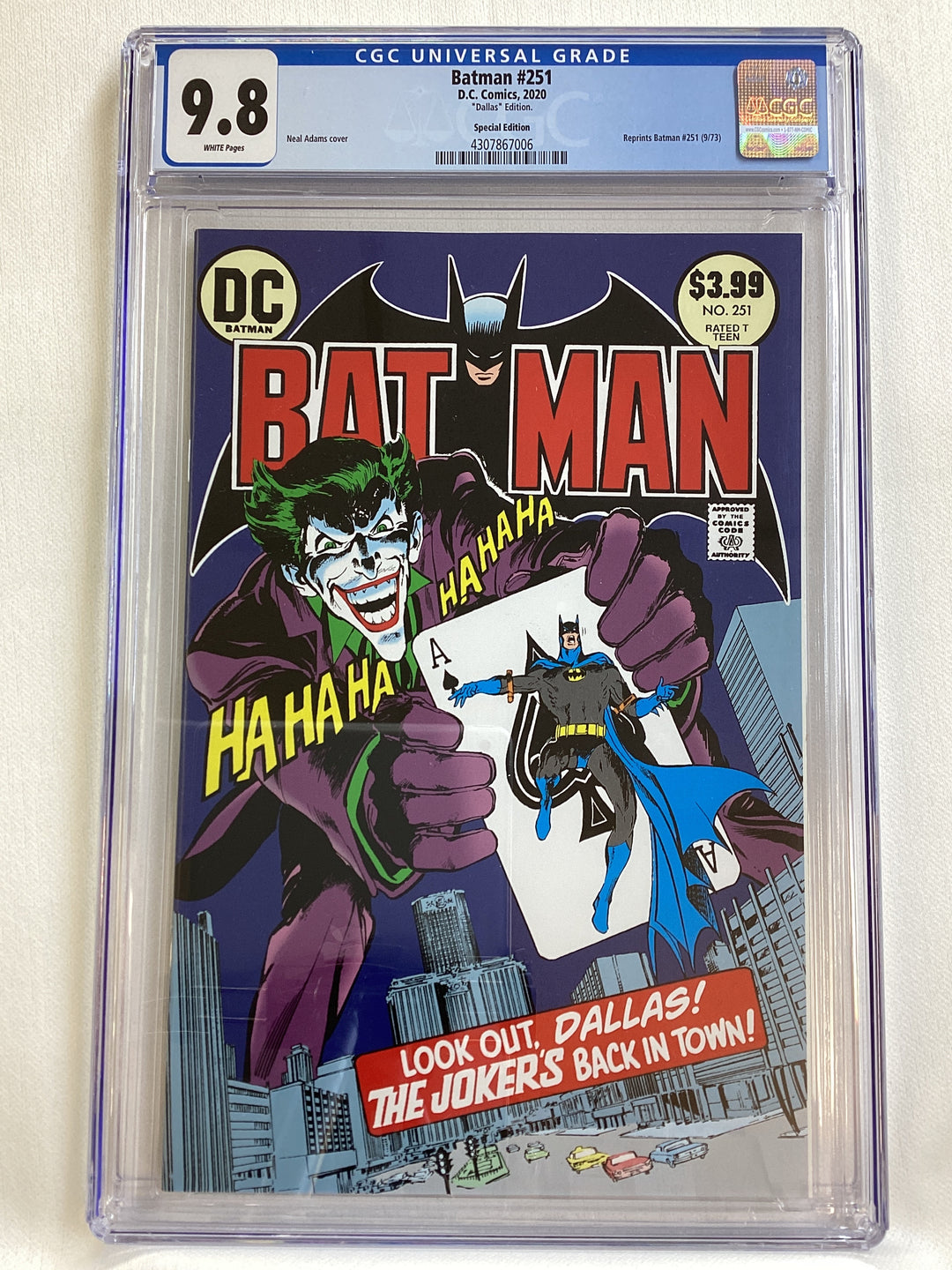 Batman (2020) #251 Facsimile Edition CGC 9.8 - DC Comics