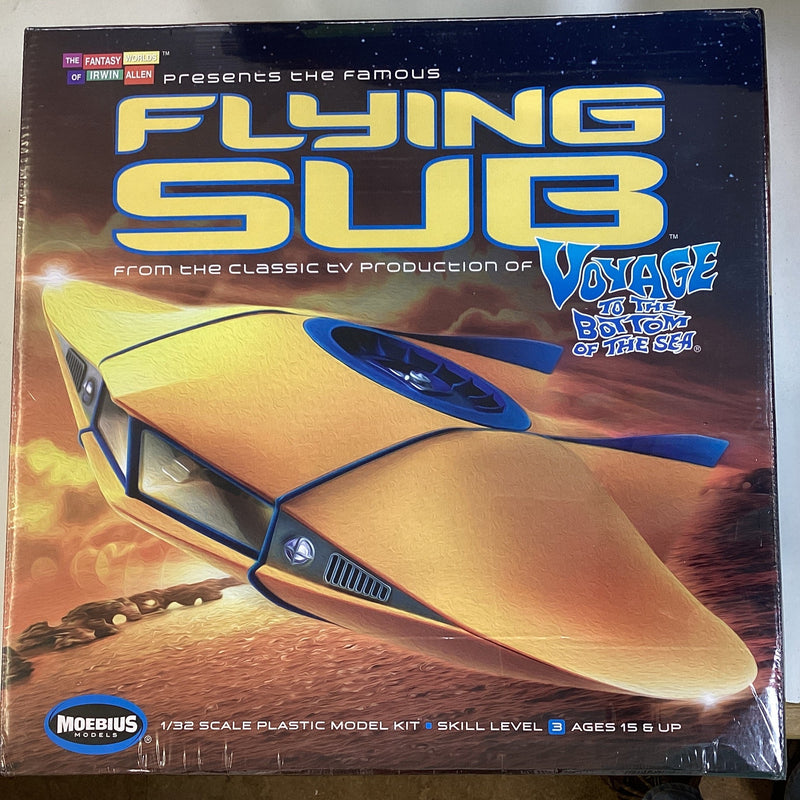 Moebius Flying Sub 1/32 Model Kit Voyage to the Bottom of the Sea