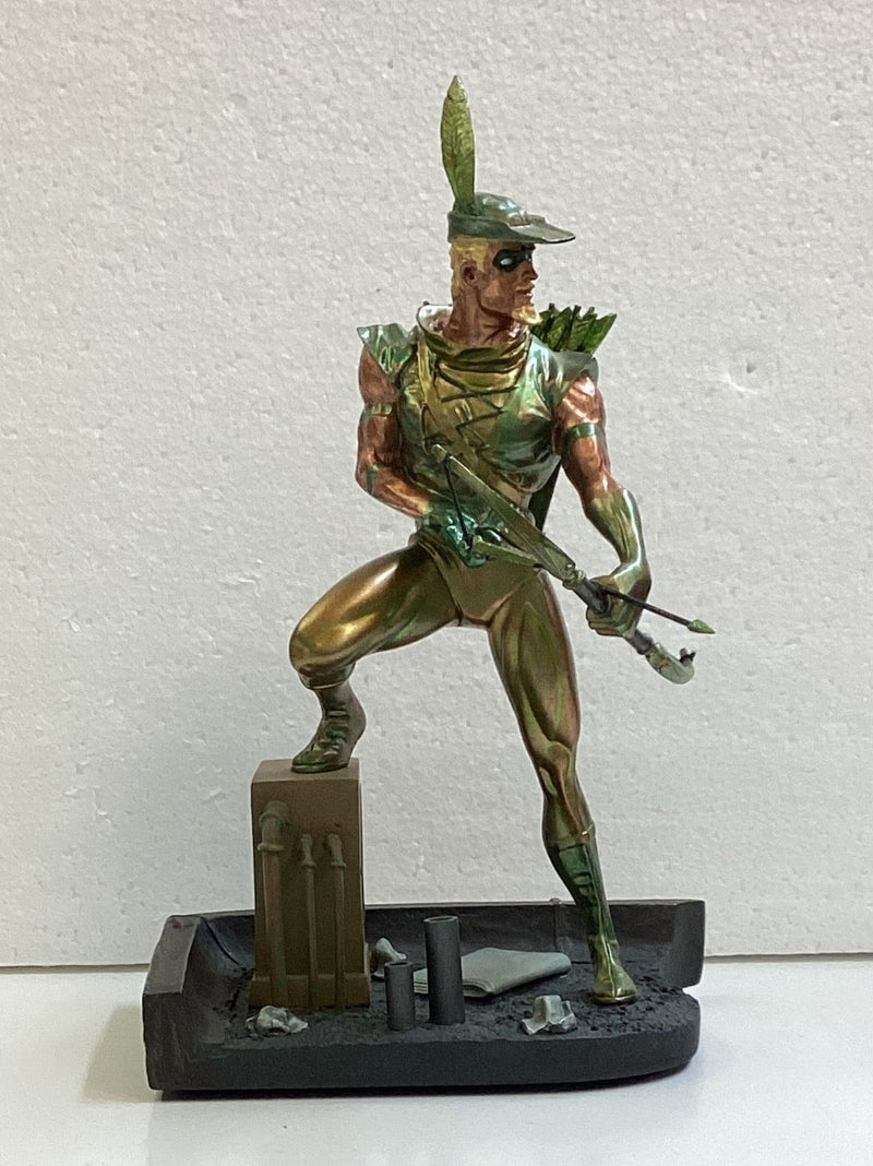 DC Direct Green Arrow Mini Patina Statue