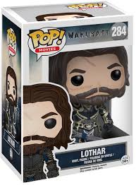 Pop Warcraft Movie Lothar Vinyl Figure