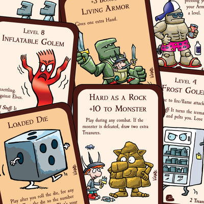 Munchkin: Taken for Granite Board Game Expansion Pack with 56 Cards and Rulesheet