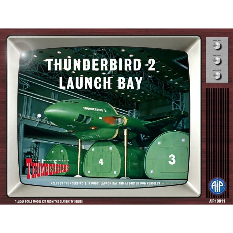 AiP 10011 THUNDERBIRD 2 LAUNCH BAY 1/350 Scale Model Kit