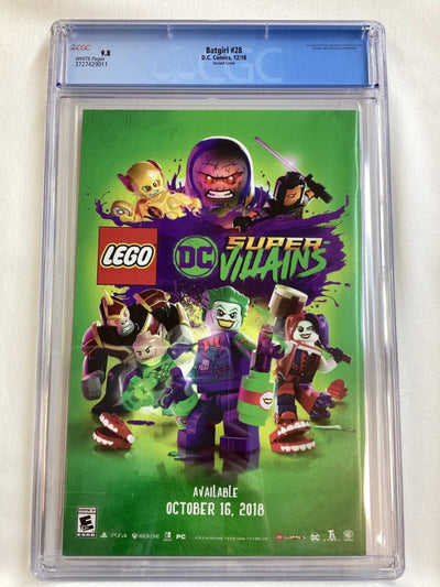 Batgirl #28 - CGC 9.8 - DC Comics - Joshua Middleton variant cover!