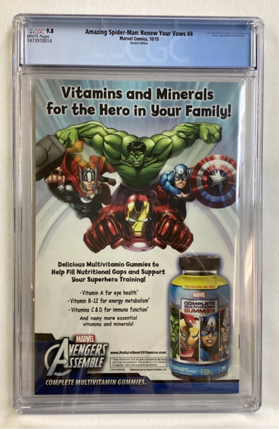 Amazing Spider-Man: Renew Your Vows #4 - CGC 9.8 - Marvel - 2015 - Dell'Otto!