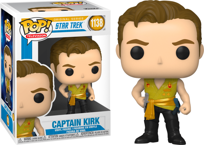 Pop TV Star Trek Kirk Mirror Mirror Outfit Vinyl Figure