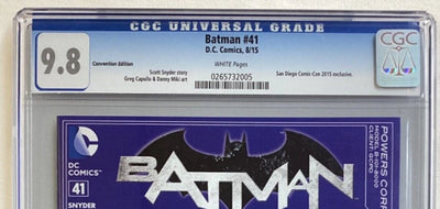 Batman #41 - CGC 9.8 - DC - 2015 - SDCC 2015 exclusive variant cover!