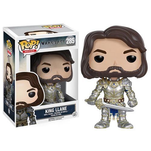 Pop Warcraft Movie King Llane Vinyl Figure