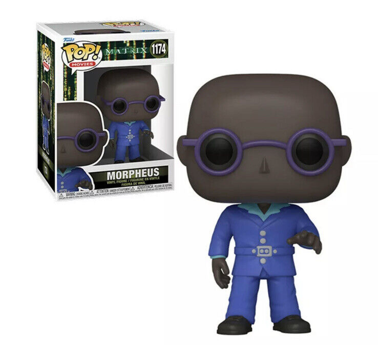 Pop Matrix Resurrections Morpheus Figure