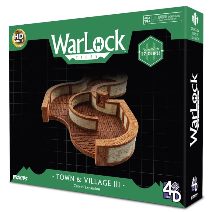 Warlock Tiles Town & Village III - Curves Expansion