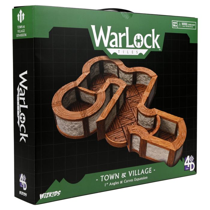 Warlock Tiles Town & Village 1" Angles & Curves Expansion