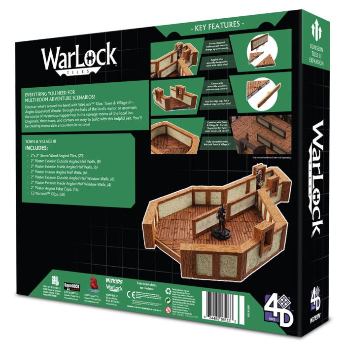 Warlock Tiles Town & Village III - Angles Expansion