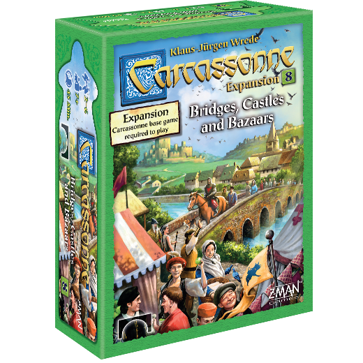 Carcassonne Expansion 8 - Bridges, Castles & Bazaars