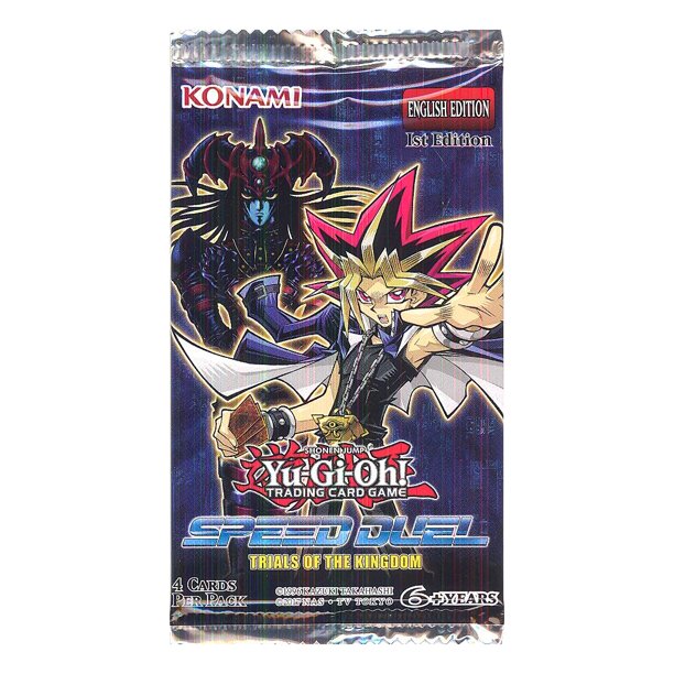 Yu-Gi-Oh! Speed Duel Trials of the Kingdom Booster Pack [4 Cards]